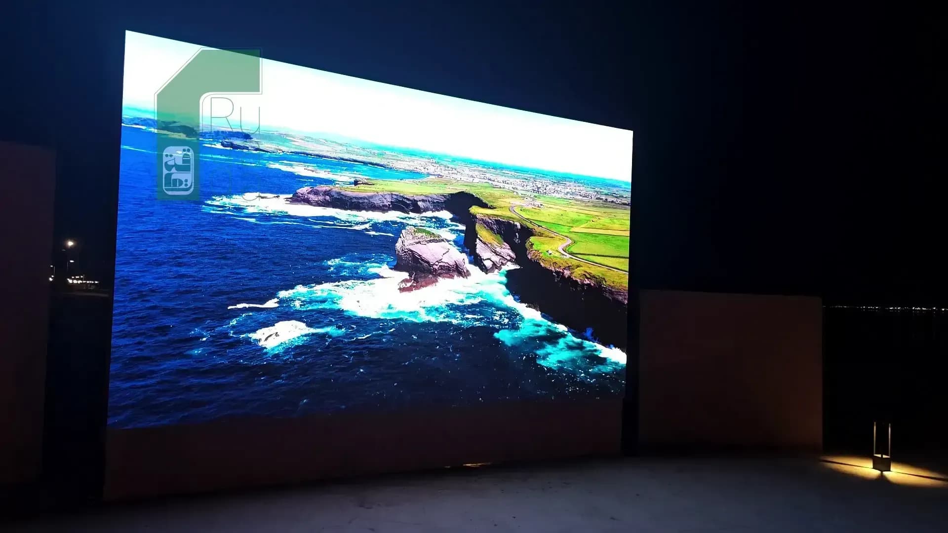 Advanced rental and outdoor LED Screen in resort.webp